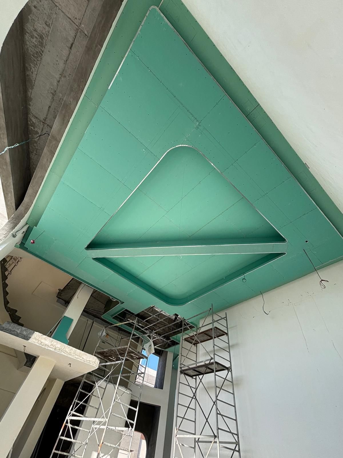 قواطع جبس بورد مع باب